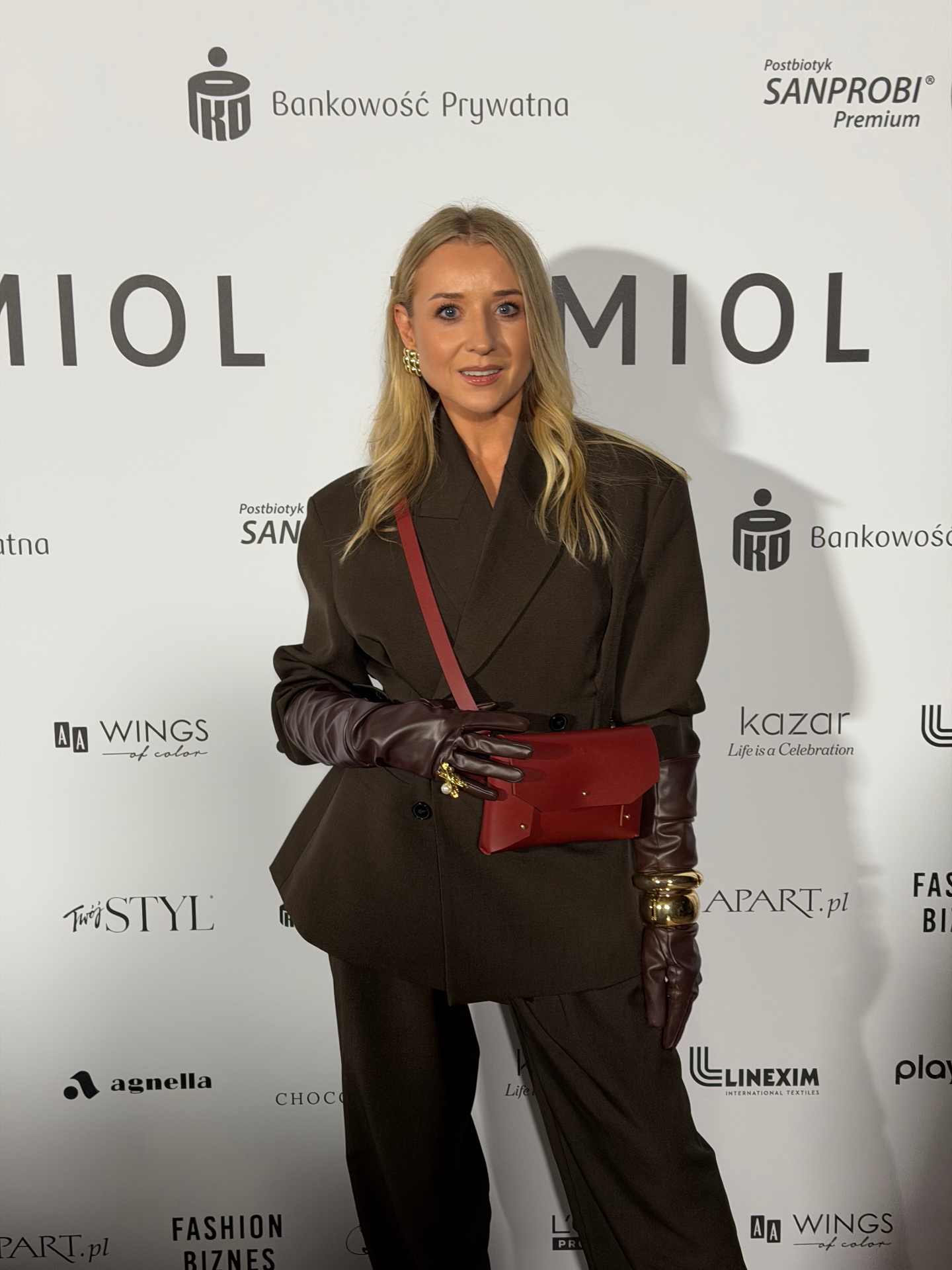 Ewelina Zesiuk podczas wydarzenia branżowego